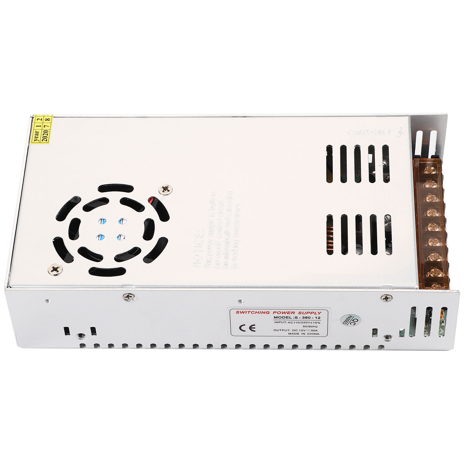 Universelles Geregeltes 12v 30a Schaltnetzteil Mit Temperaturregelung Für Led-streifen