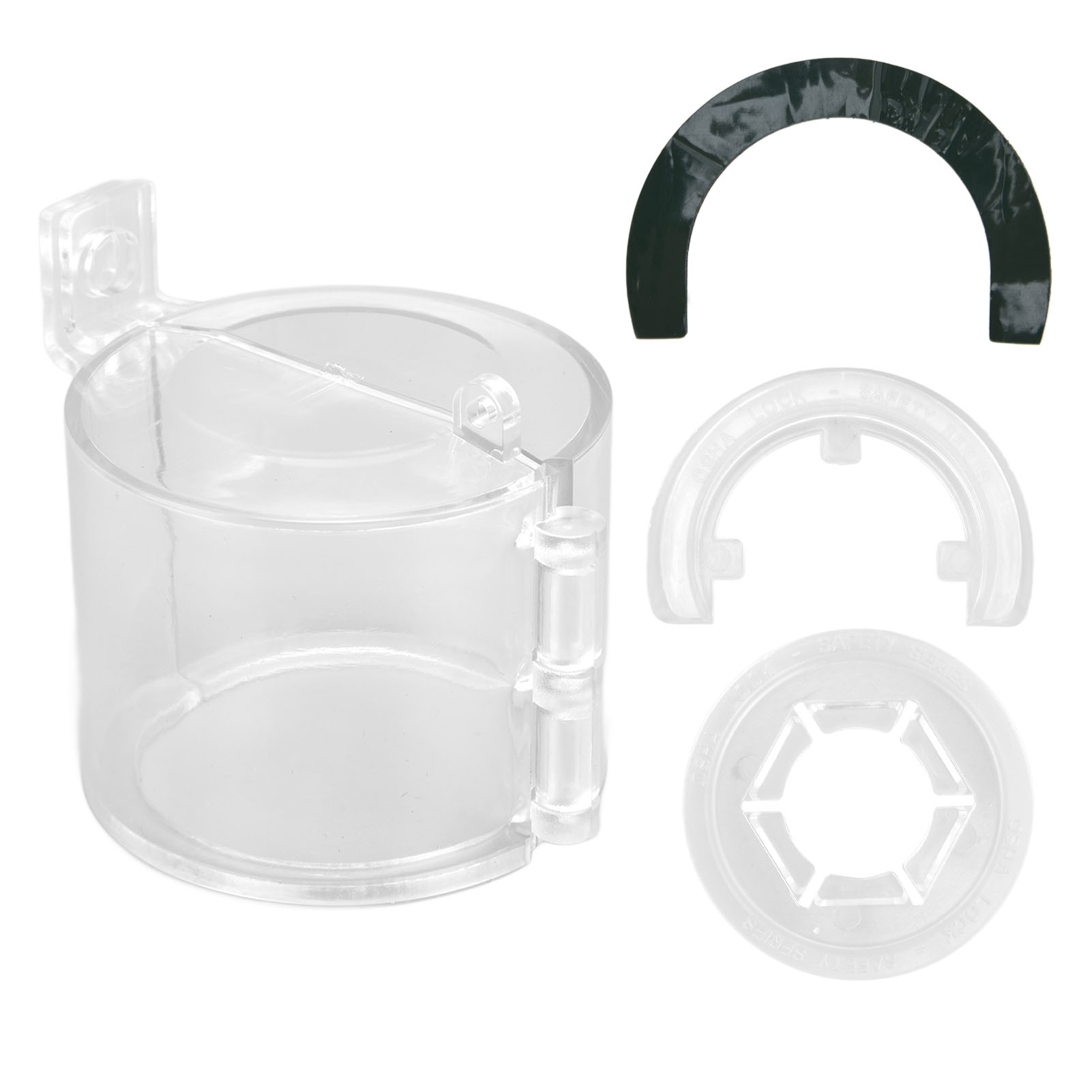 Runde Schutzkappe Für Not-aus-drucktaster, Transparente Schutzkappe Bs-03