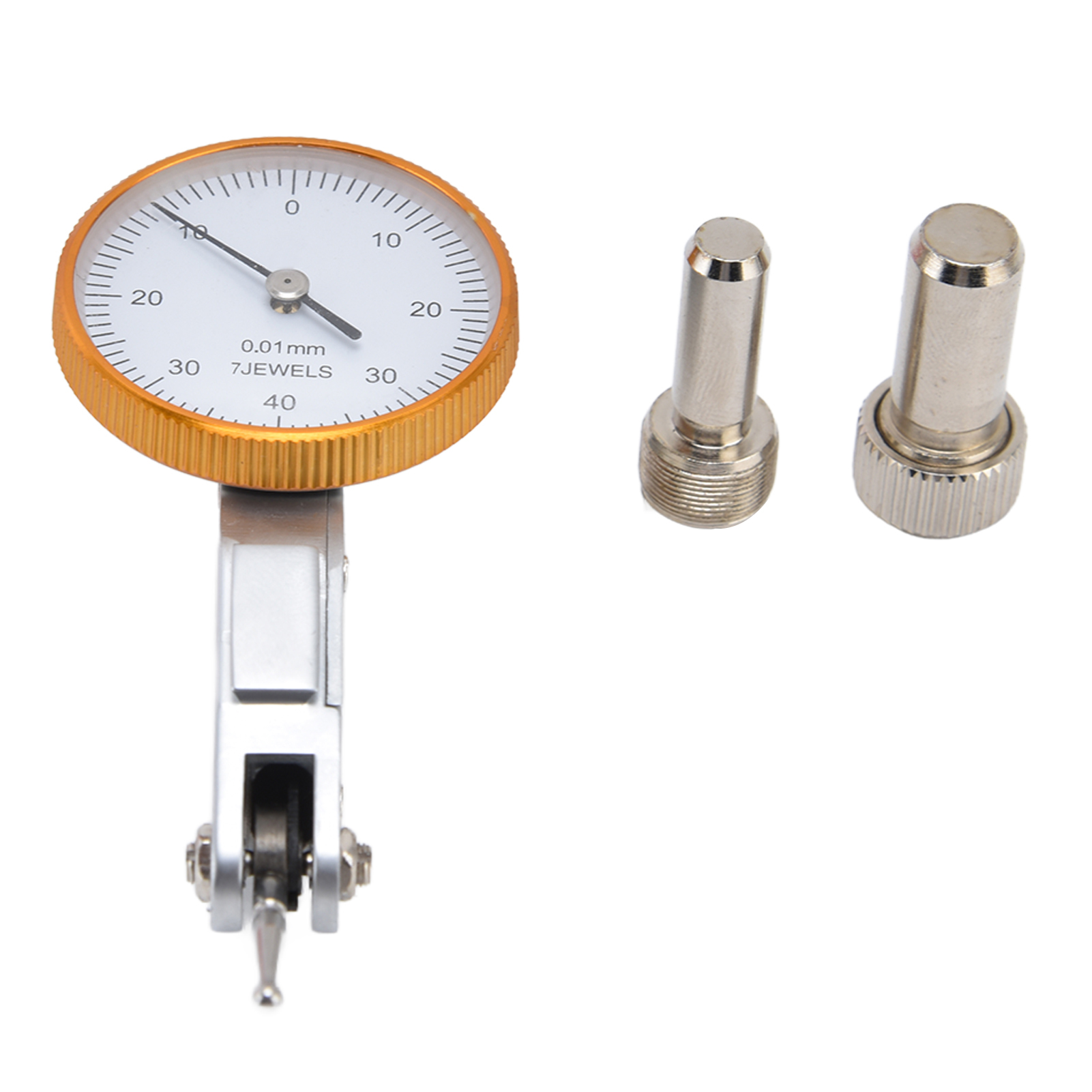 Messuhr 0–0,8 Mm, Hochpräzise Hebelmesslehre Aus Stahl Mit Schwalbenschwanzklemme