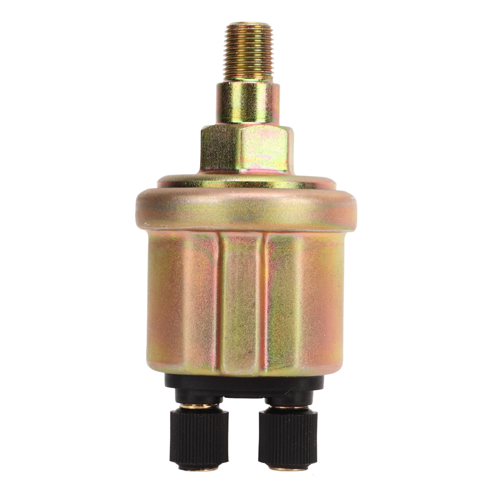 Öldrucksensor Für Dieselgeneratoren, 1/8 Npt, Doppelkopf, Mattgoldene Oberfläche, Vdo-kompatibel, 0–10 Bar