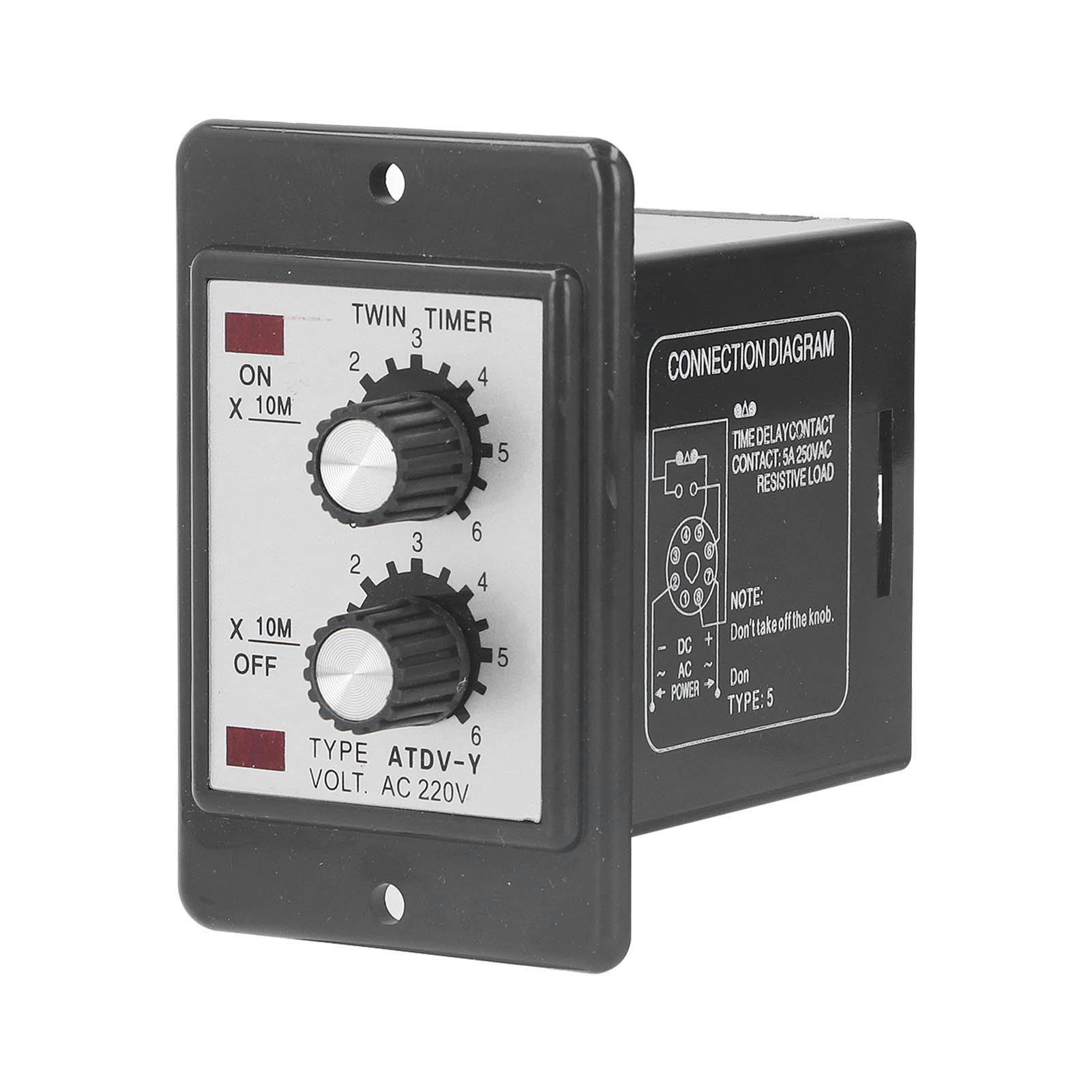 Berm-doppelzeitverzögerungsrelaismodul, Störungsresistent Und Geringer Stromverbrauch, 220 V Ac, 220 V
