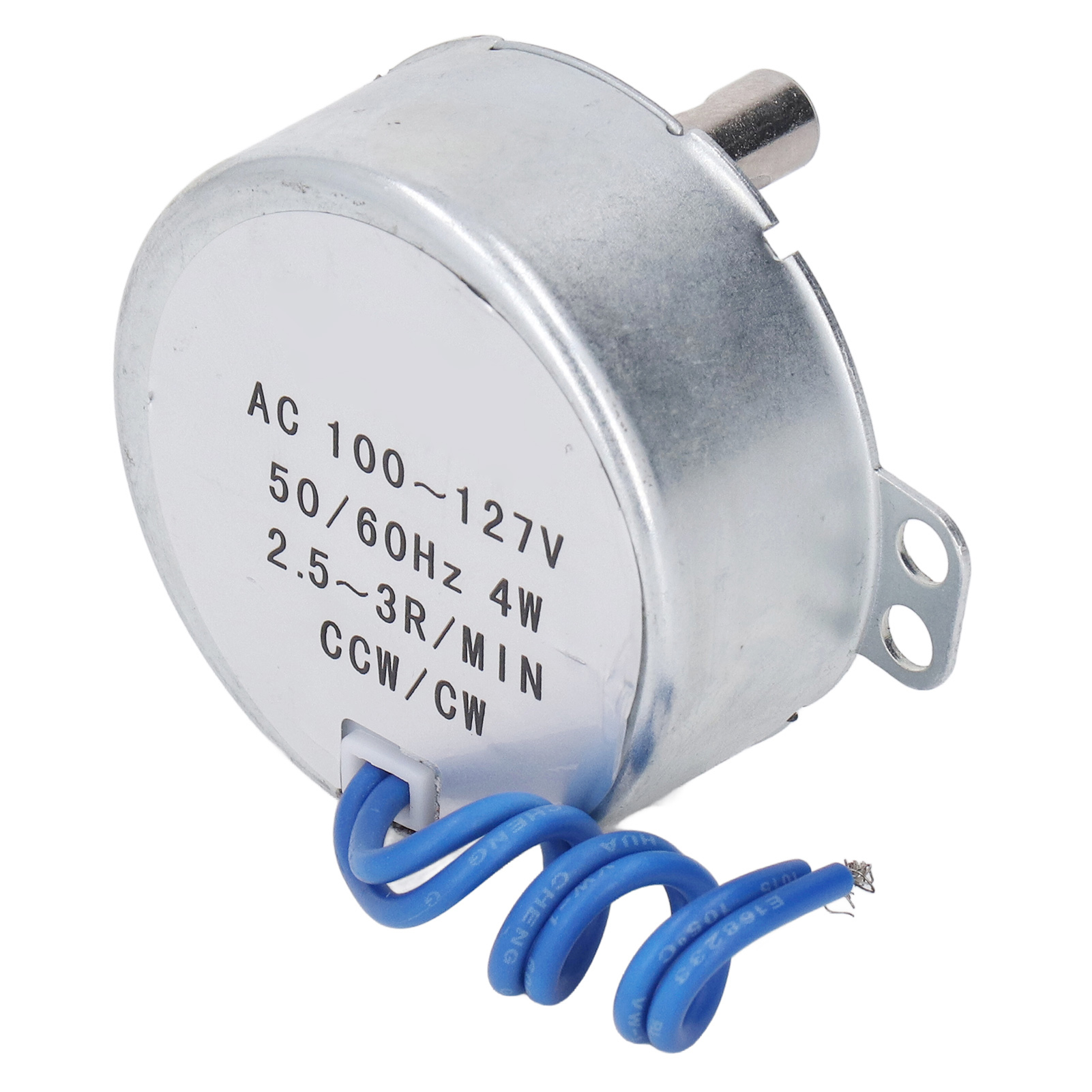 Synchronmotor, 2,5–3 U/min, Drehrichtung Links/rechts, Geringer Stromverbrauch, Hochdrehmomentstarker Drehtellermotor, 100–127 V Wechselstrom