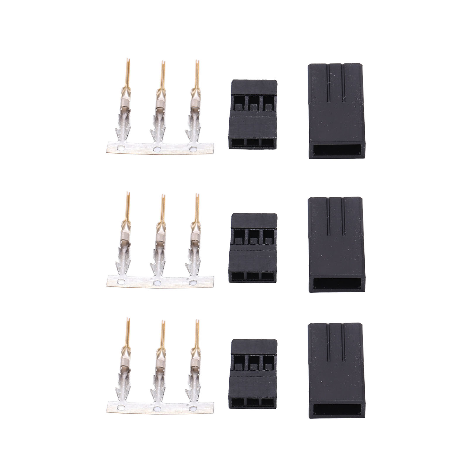 Packung Mit 100 Professionellen, Vergoldeten Jr 11.010-buchsen Für Elektronische Geräte