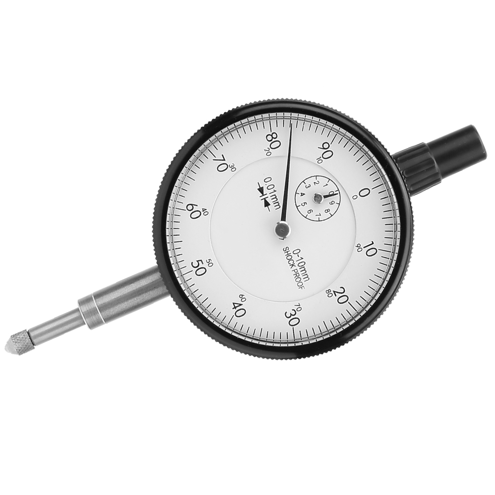 Stoßfeste Messuhr, Genauigkeit 0,01 Mm, Messbereich 0–10 Mm
