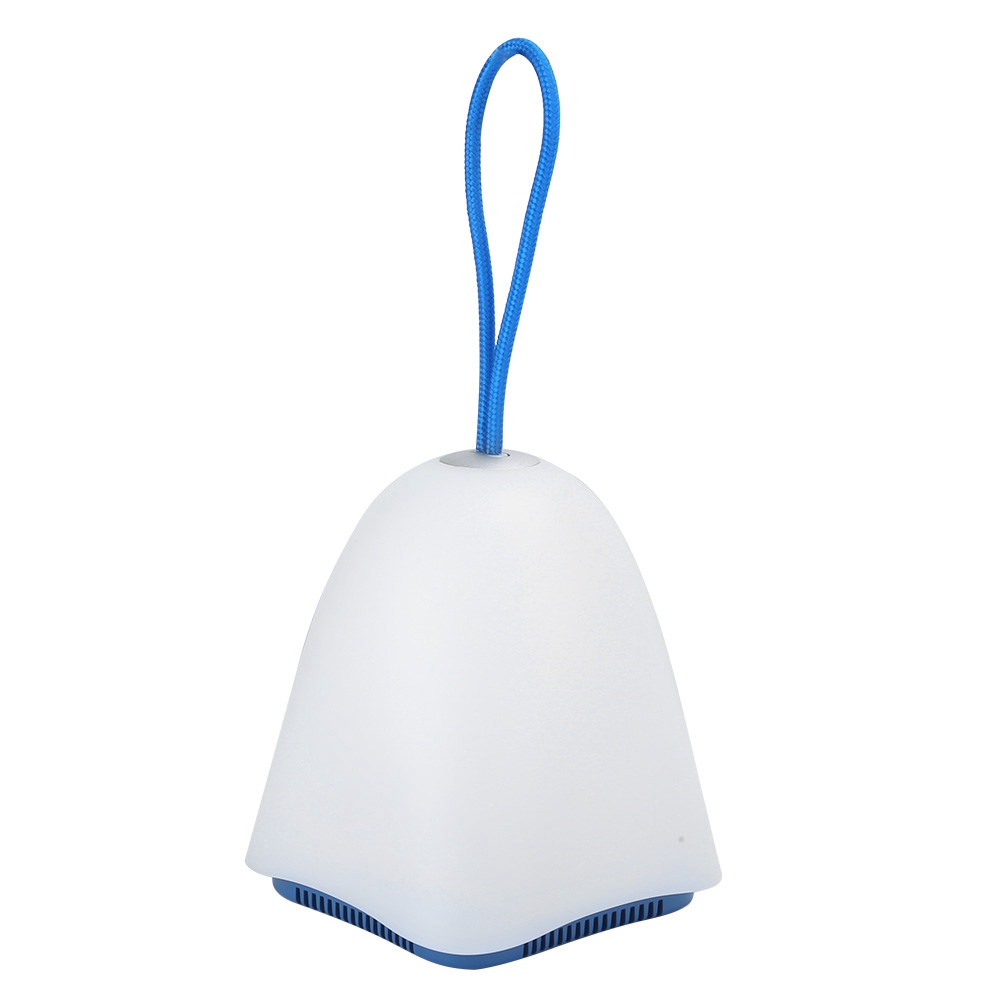 Kabelloser Bluetooth-lautsprecher Mit Touch-steuerung Und 8-farbigem Led-nachtlicht (blau)