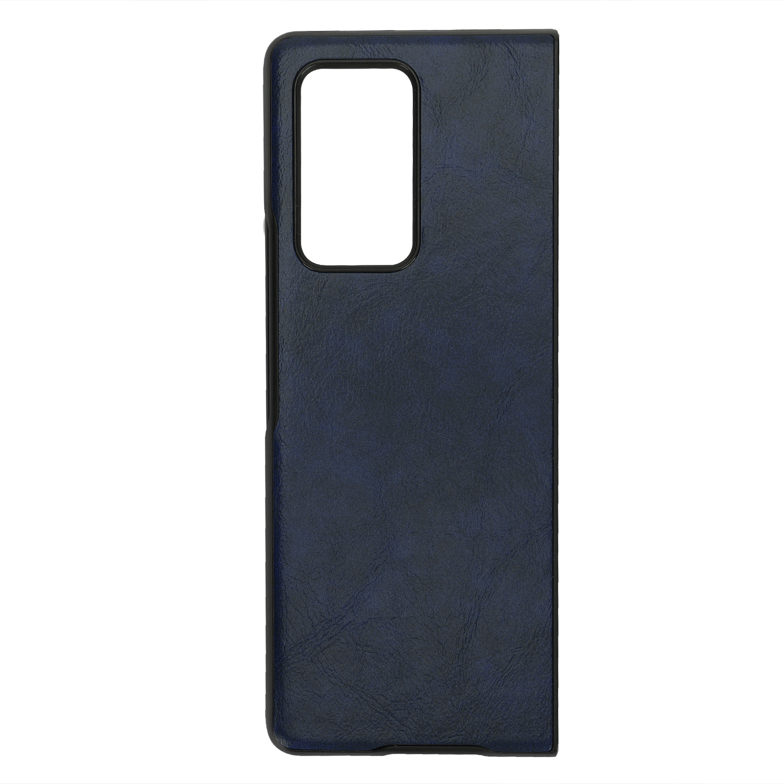 Lederhülle Für Samsung Galaxy Z Fold 2 Mobiltelefon - Schützende, Stoßfeste Hülle (blau)