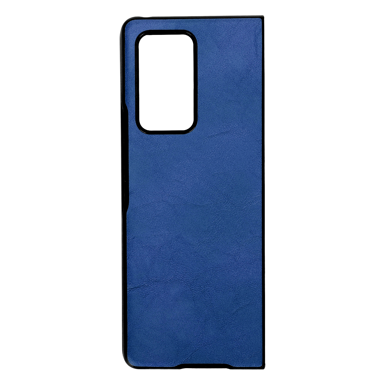 Lederhülle Für Samsung Galaxy Z Fold 2, Stoßfester Schutz, Blau