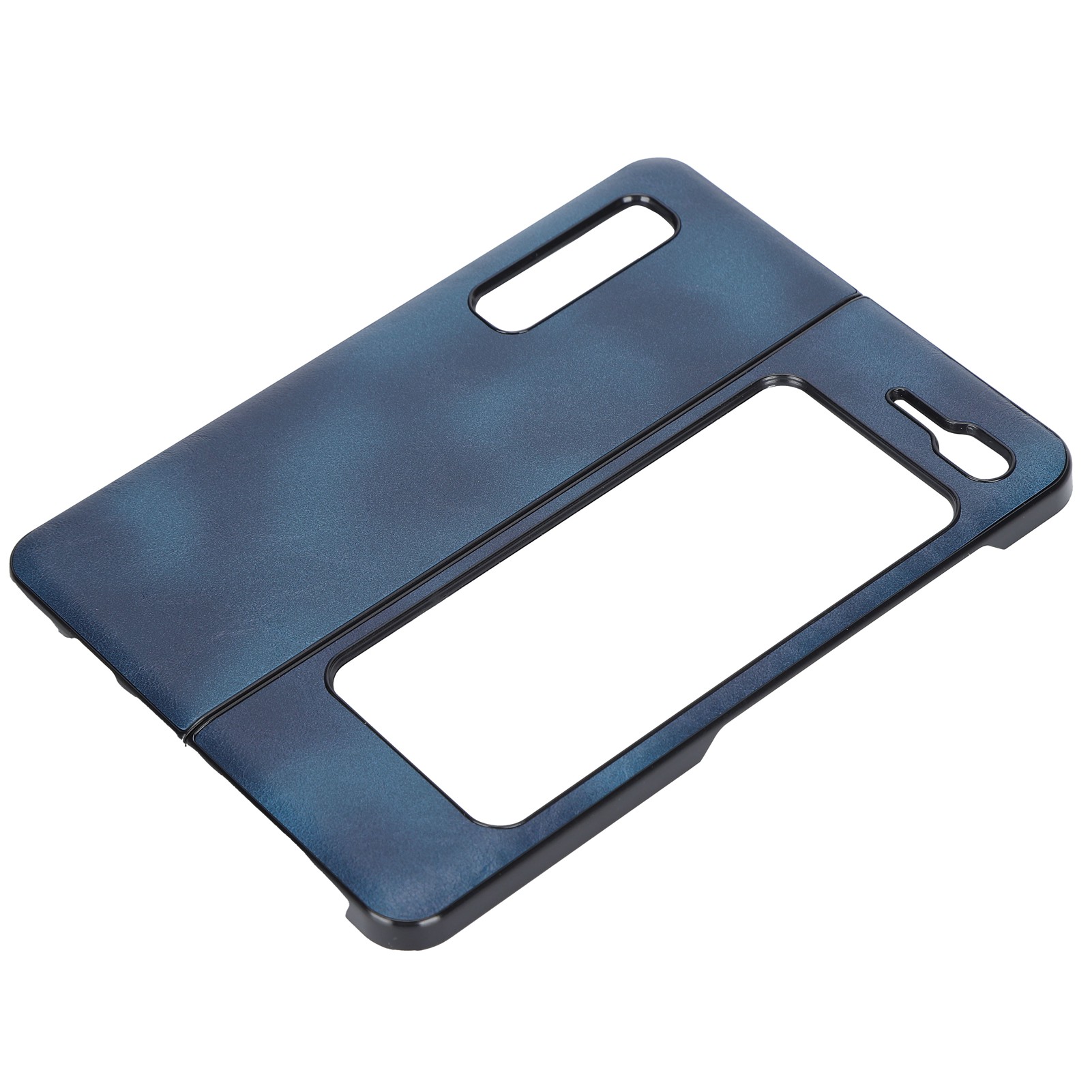 Leder-handyhülle, Vollständig Stoßfeste Schutzhülle Für Samsung Galaxy Z Fold 1 W20 (blau)