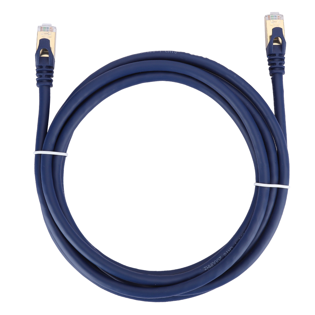 3 M / 9,84 Ft Cat8 Rj45 Stecker Sftp Ethernet-kabel 40 Gbit/s Für Router Oder Laptop