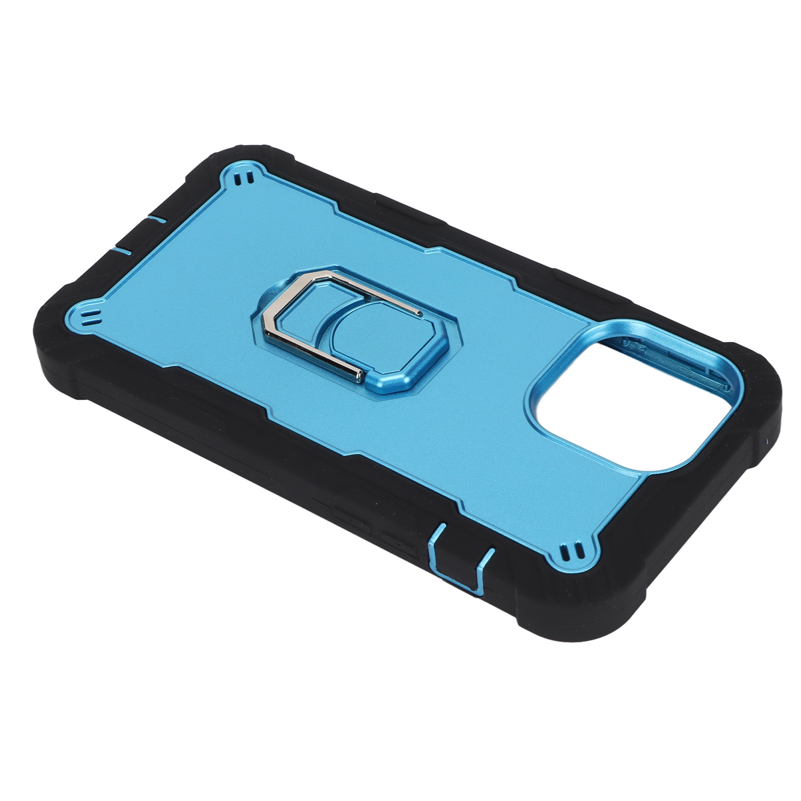 Kratzfeste Schutzhüllen Mit Ständer Für Iphone 13 Pro Max (schwarz Und Blau)