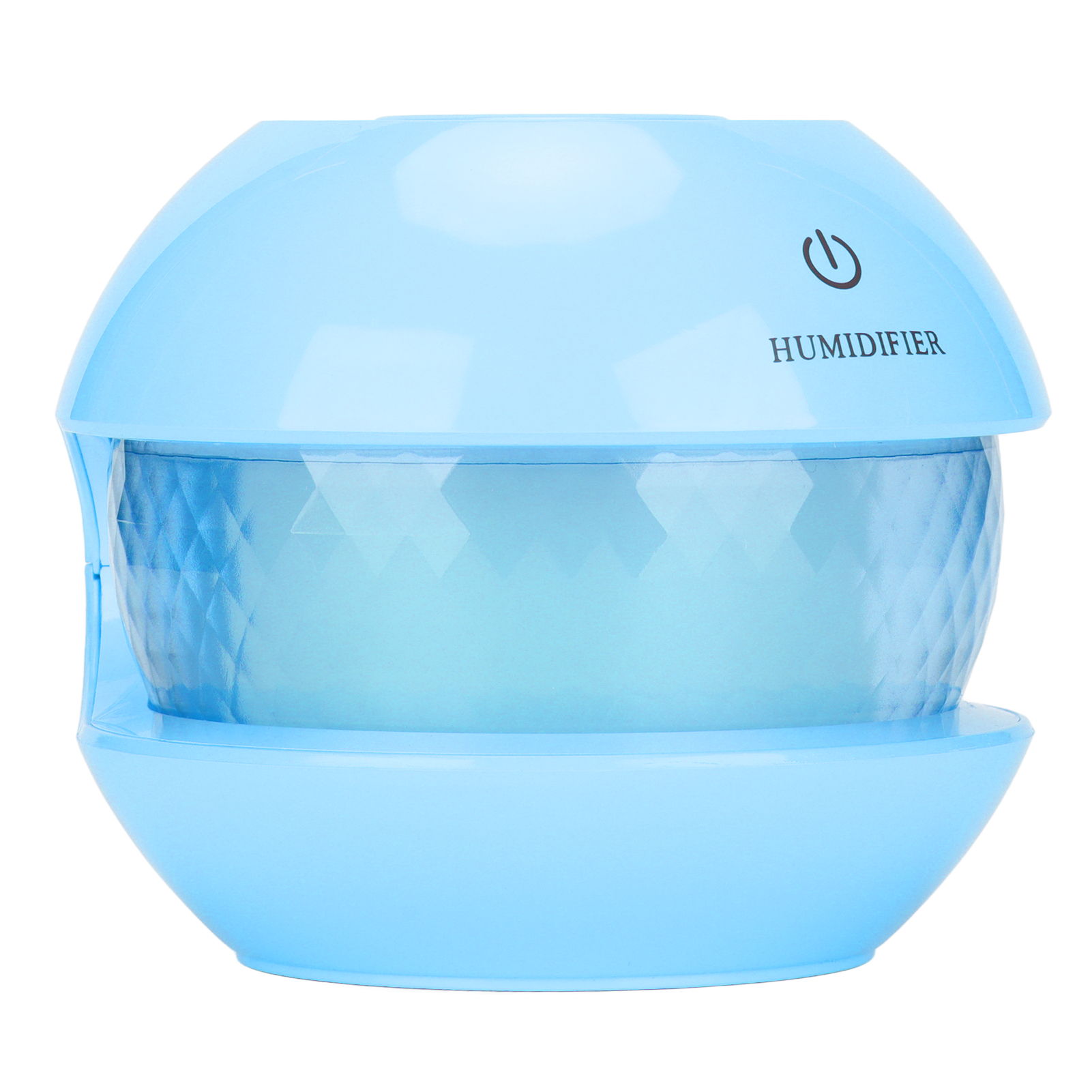 Mini-usb-luftbefeuchter, Leise Und Farbenfroh, 150 Ml, Ultraschall, Kaltnebel, Mit Nachtlicht Für Zuhause Und Auto (blau).