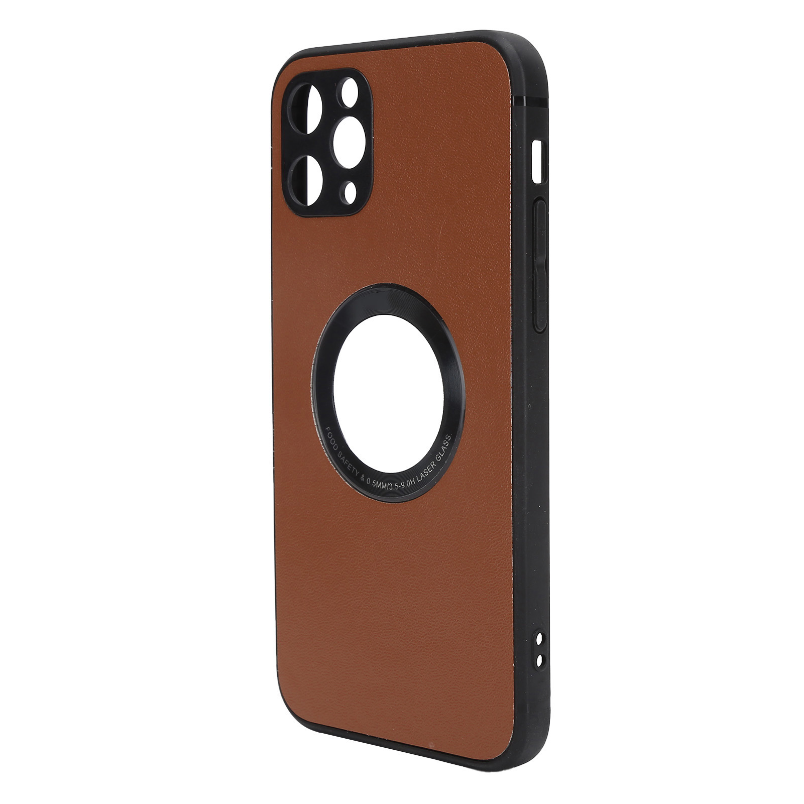 Weiche Tpu-handyhülle Für Iphone 12/12 Pro, Stoßfester Schutz, Braun