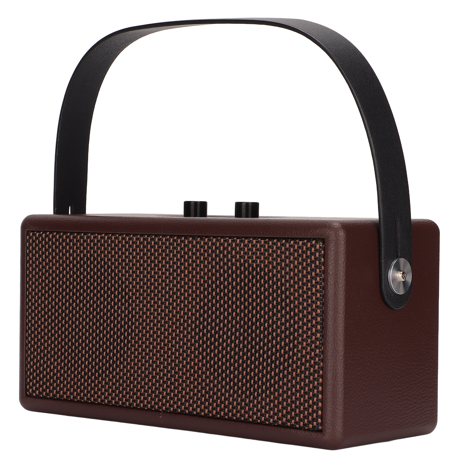 Retro-bluetooth-lautsprecher Für Zuhause, Reisen Und Outdoor-aktivitäten – Braun