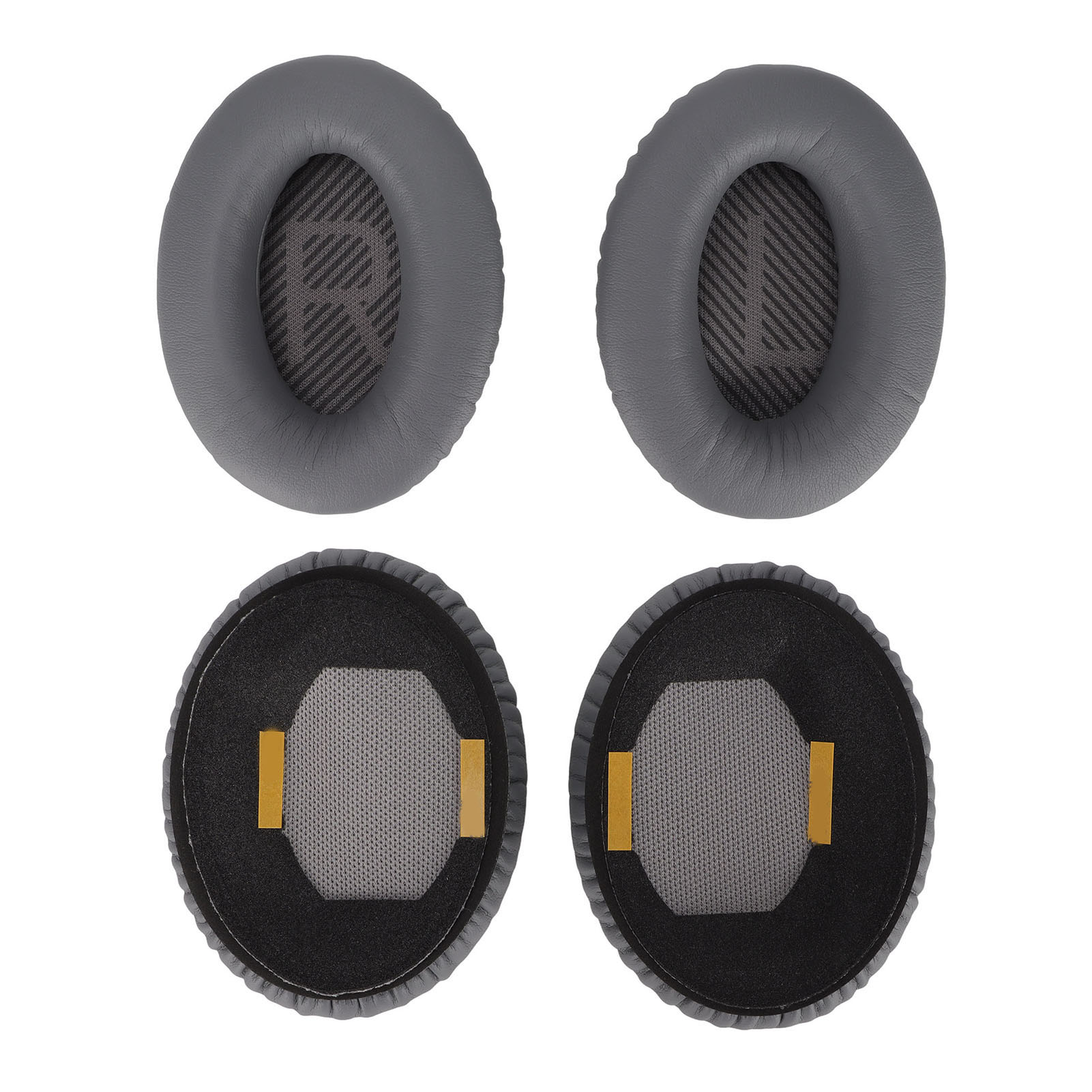 Ersatz-ohrpolster Aus Kunstleder Und Isolierendem Schaumstoff Für Qc35/qc35 Ii Kopfhörer, Dunkelgrau