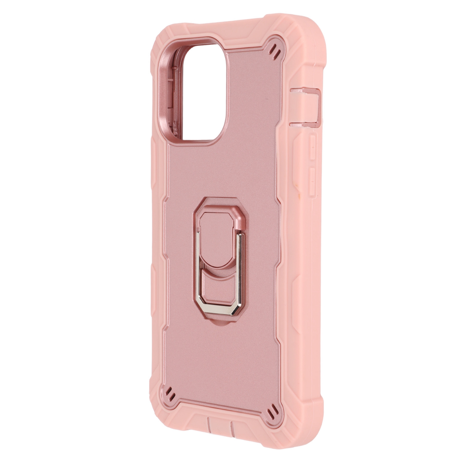 Kratzfeste Schutzhülle Mit Ständer Für Iphone 13 Pro Max (pink Und Gold)