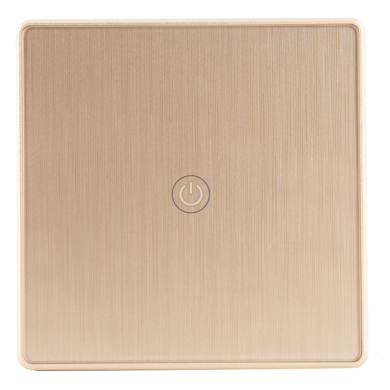 Intelligenter Touch-schalter, Universelle Funkfernbedienung (goldfarben), Britischer Standard, 800 W, 95–240 V Wechselstrom