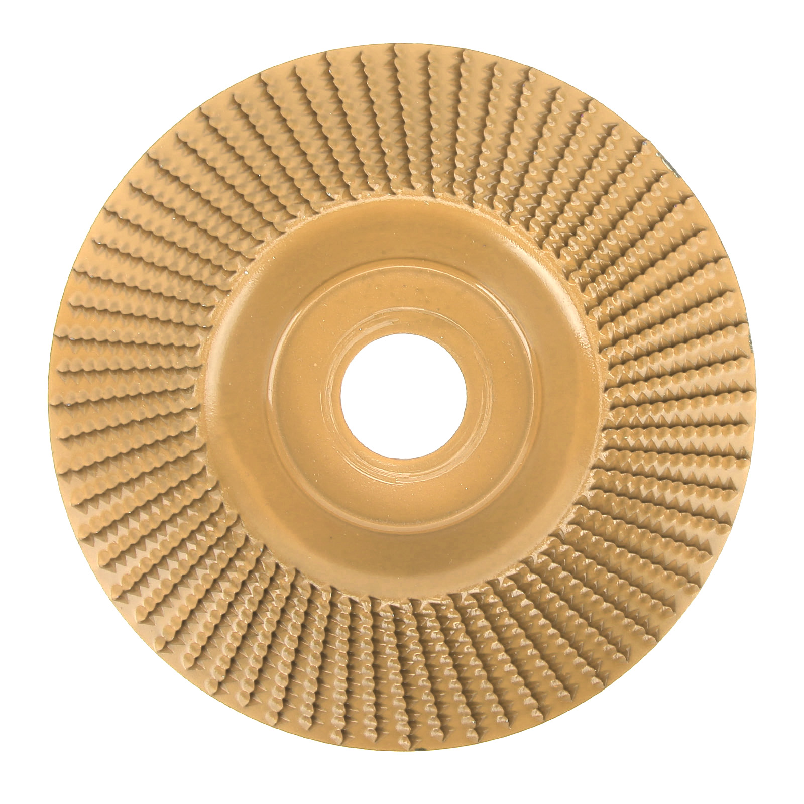 Verschleißfeste Wolframkarbid-schleifscheibe, 125 Mm, Für Die Holzbearbeitung, Goldfarben