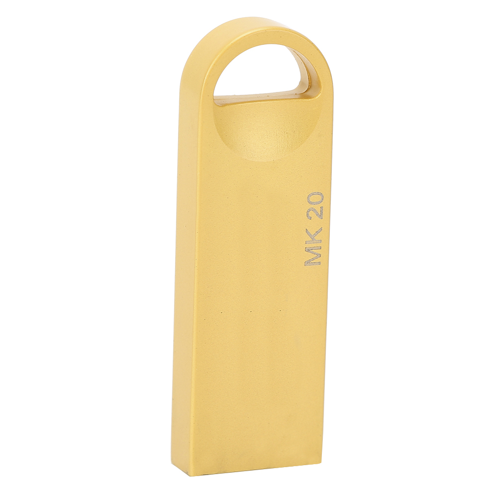 Maikou Mini-usb-2.0-stick, Tragbar Und Elegant, Aus Aluminiumlegierung (32 Gb), Gold