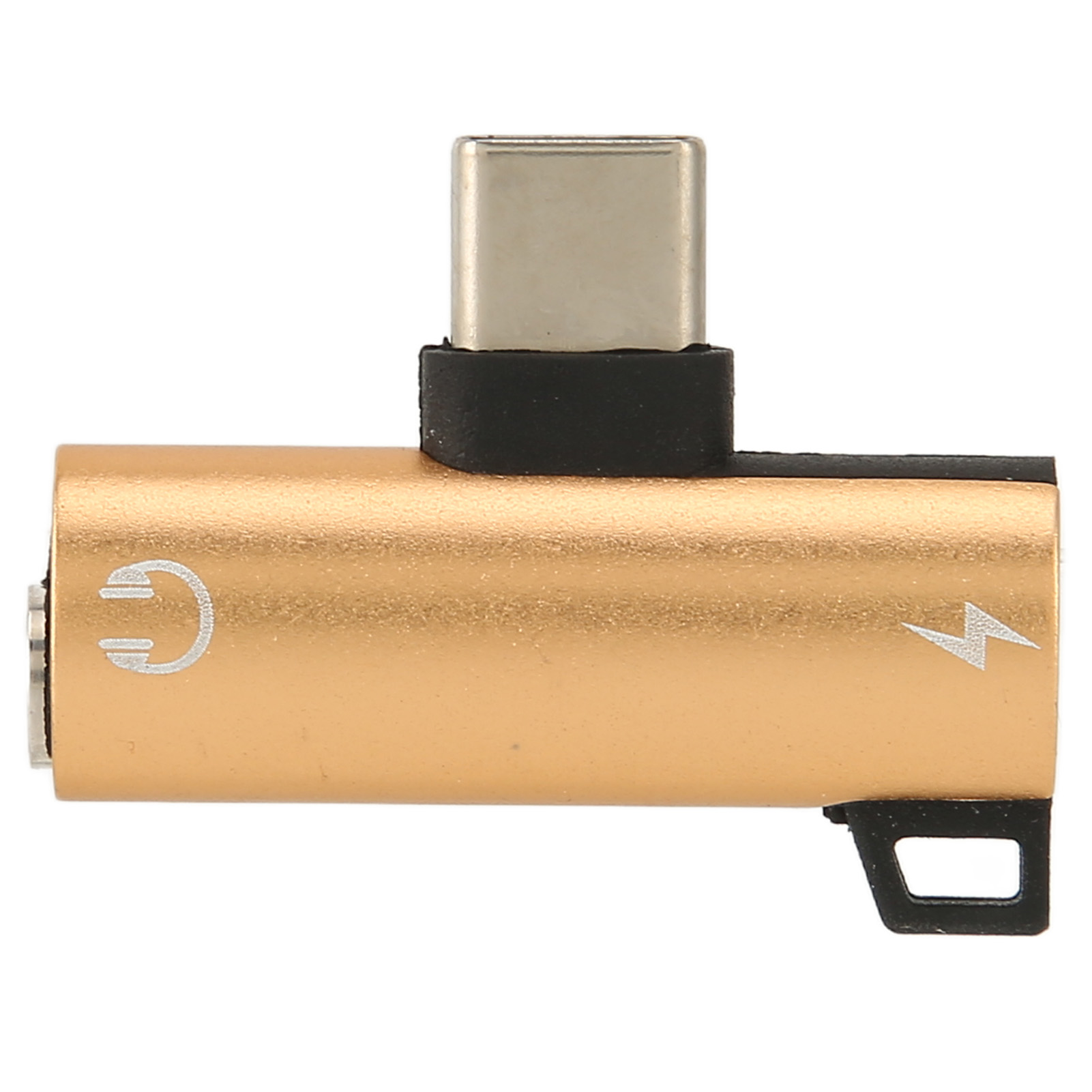 2-in-1 Usb-c Auf 3,5-mm-kopfhörer-ladeadapter, Hi-fi-audio Mit Pd-schnellladefunktion (gold)