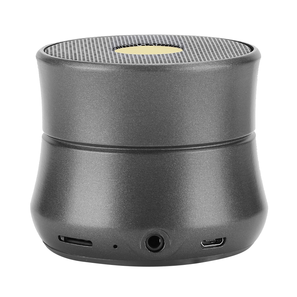 Tragbarer Kabelloser Bluetooth-lautsprecher Für Den Heim- Und Outdoor-einsatz, Grau, Mit U1-stecker Aus Zinklegierung, Kompatibel Mit Mehreren Kompatibilitätsmodi Und Ausgestattet Mit Einem Speicherka