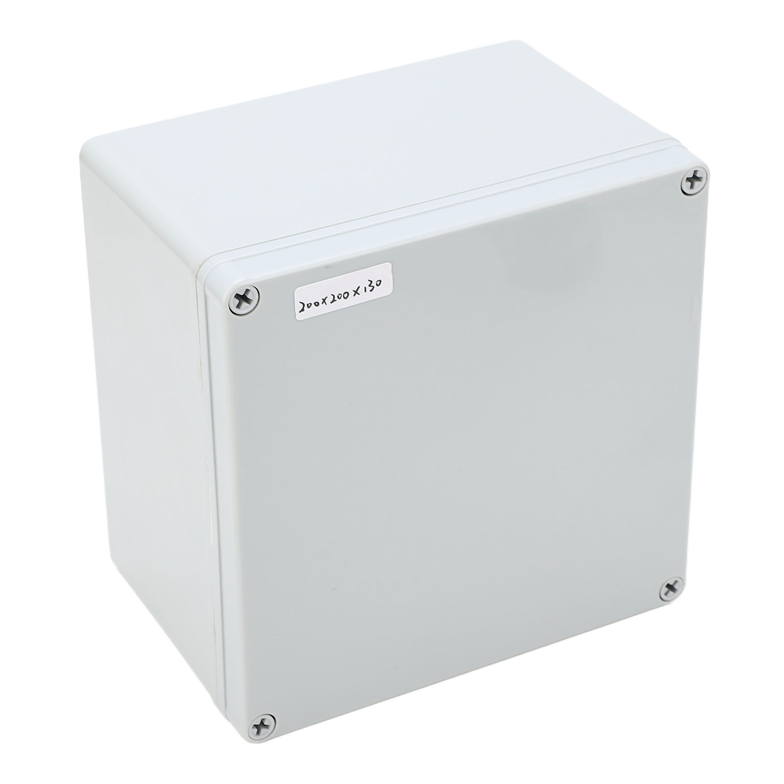 Wasserdichte Ip67 Abs-anschlussdose Für Den Außenbereich, Universell, 200 X 200 X 130 Mm, Mit Montageplatte.