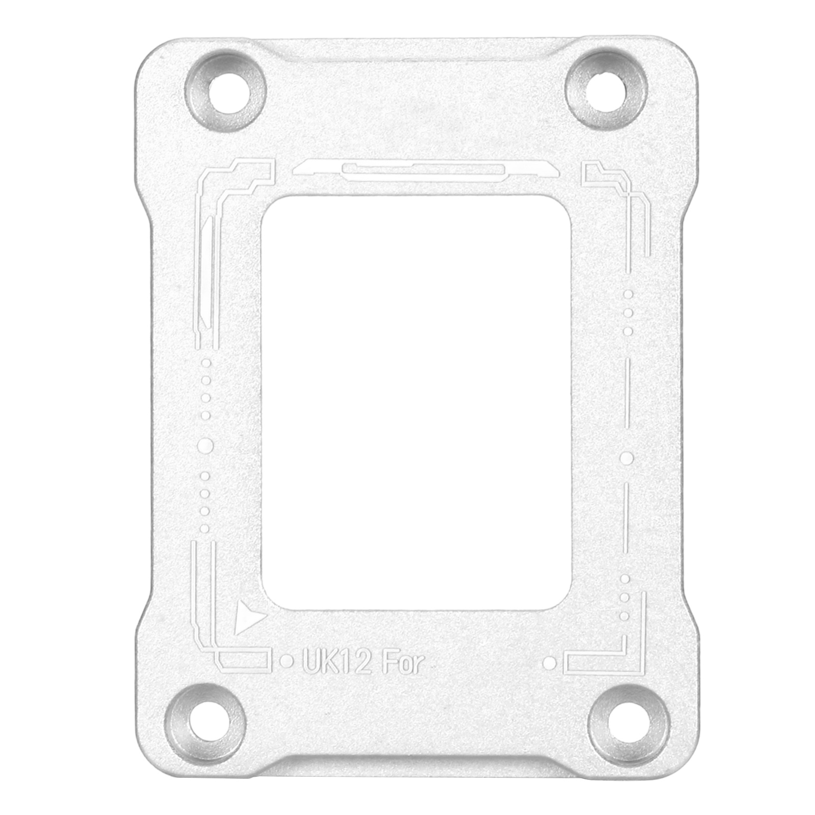 Bcf Lga1700 Anti-biege-halterung Für Intel-prozessoren Der 12. Und 13. Generation Biege-druckplatte Silberner Cpu-halter