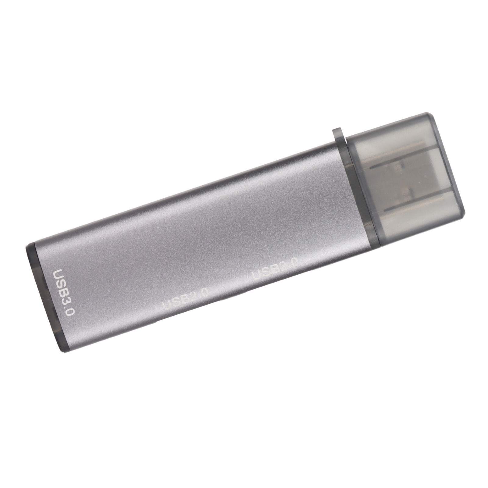 Mini-usb-3.0-hub Mit 3 Anschlüssen, Leicht Und Kompakt, Für Tastatur, Laptop Und Drucker (grau)