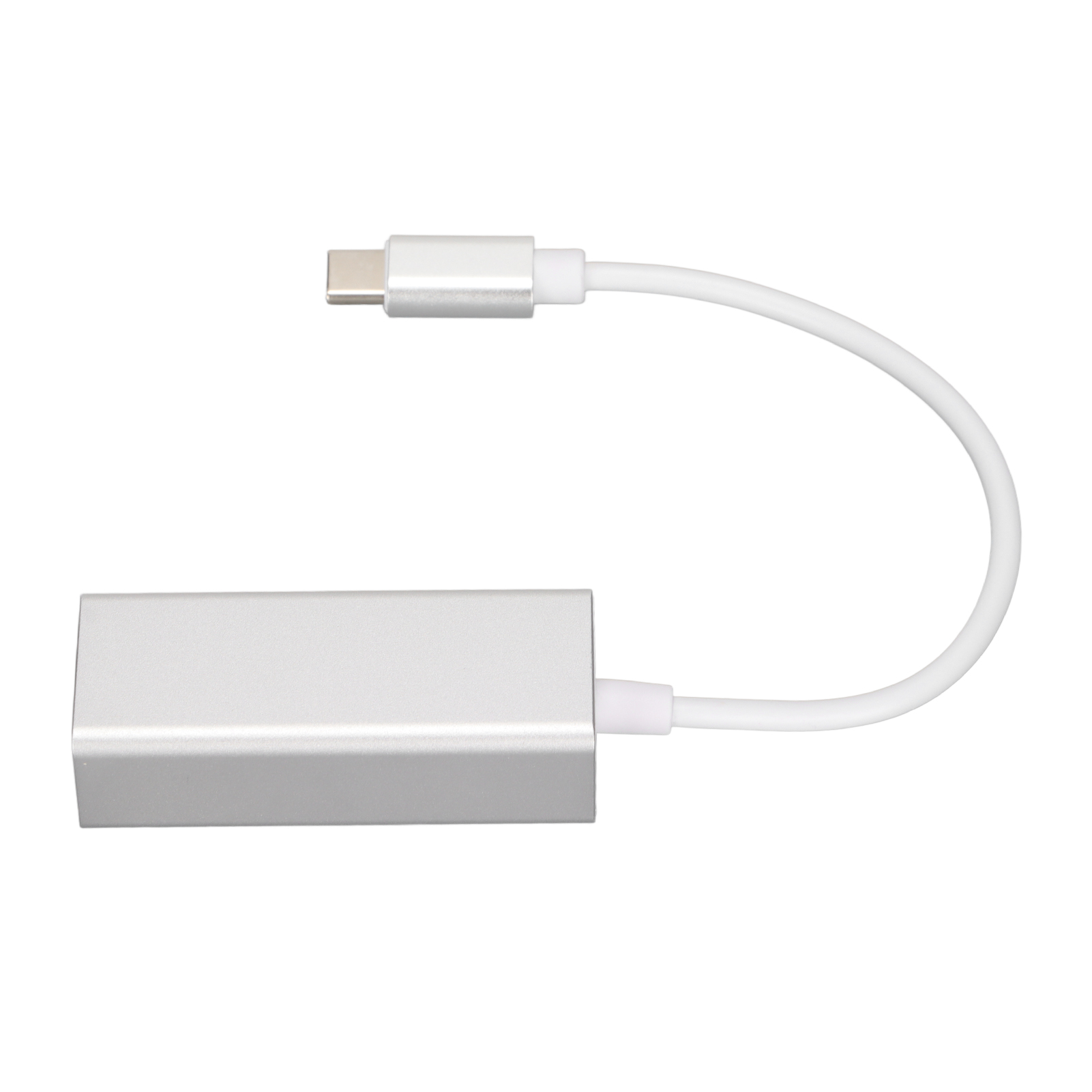 Usb-c-auf-rj45-ethernet-adapter, Silberfarben, Stabiler Übertragungskonverter Für Macbook Pro Und Galaxy S9/s8/note, 91.000 Mbit/s