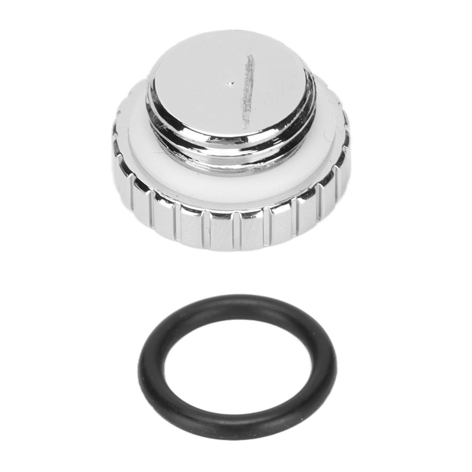 Wasserstoppkappe, Galvanisierte Ausführung, Für Computer-flüssigkeitskühlsysteme, Silber.