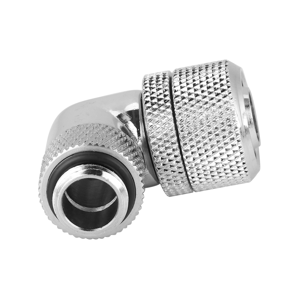 G1/4 Gewindeanschluss Für Wasserkühlung, 90°-winkelstück Für Dickwandige Schläuche (silber)