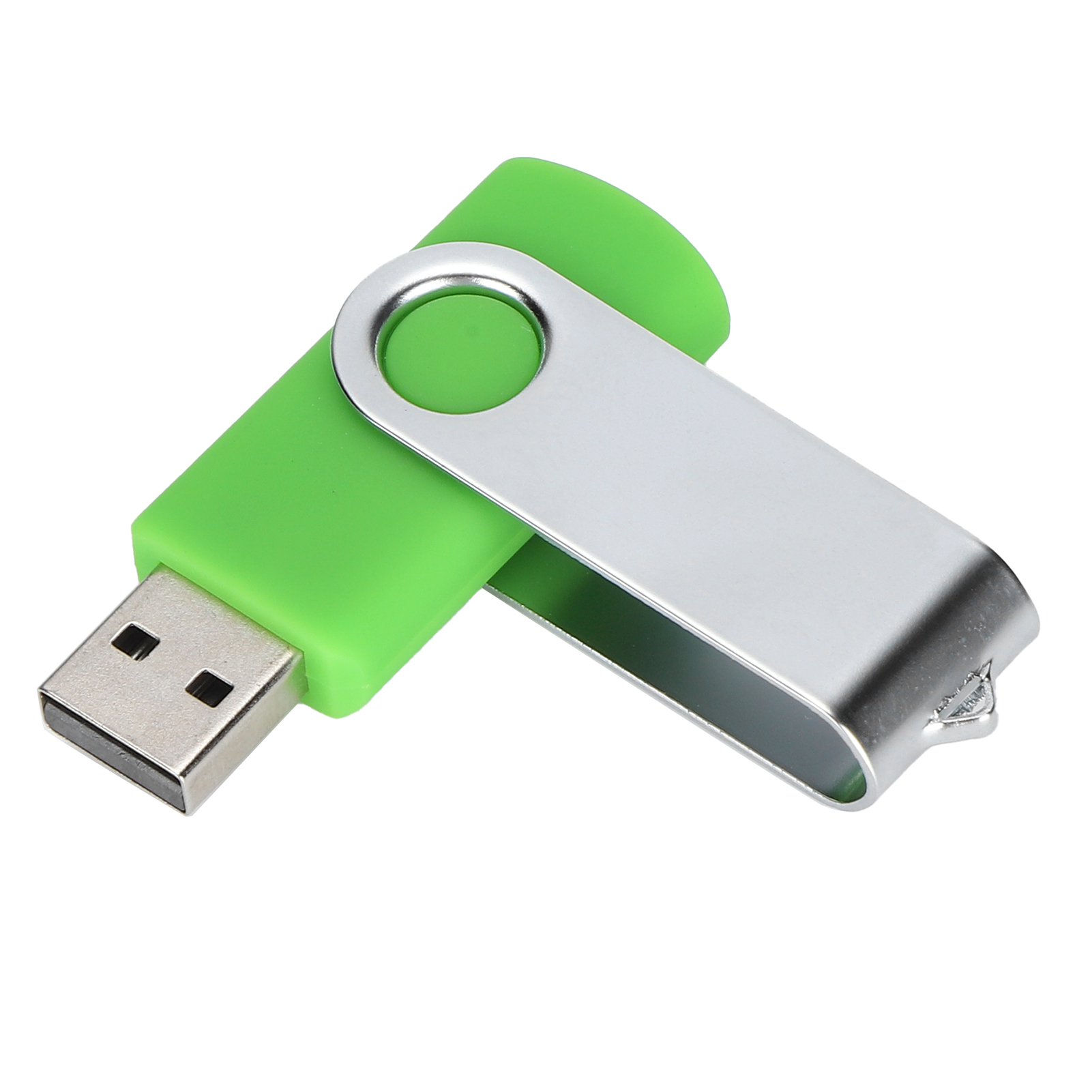 64 Gb Drehbarer Usb-stick In Bonbongrün Für Pc Und Tablet