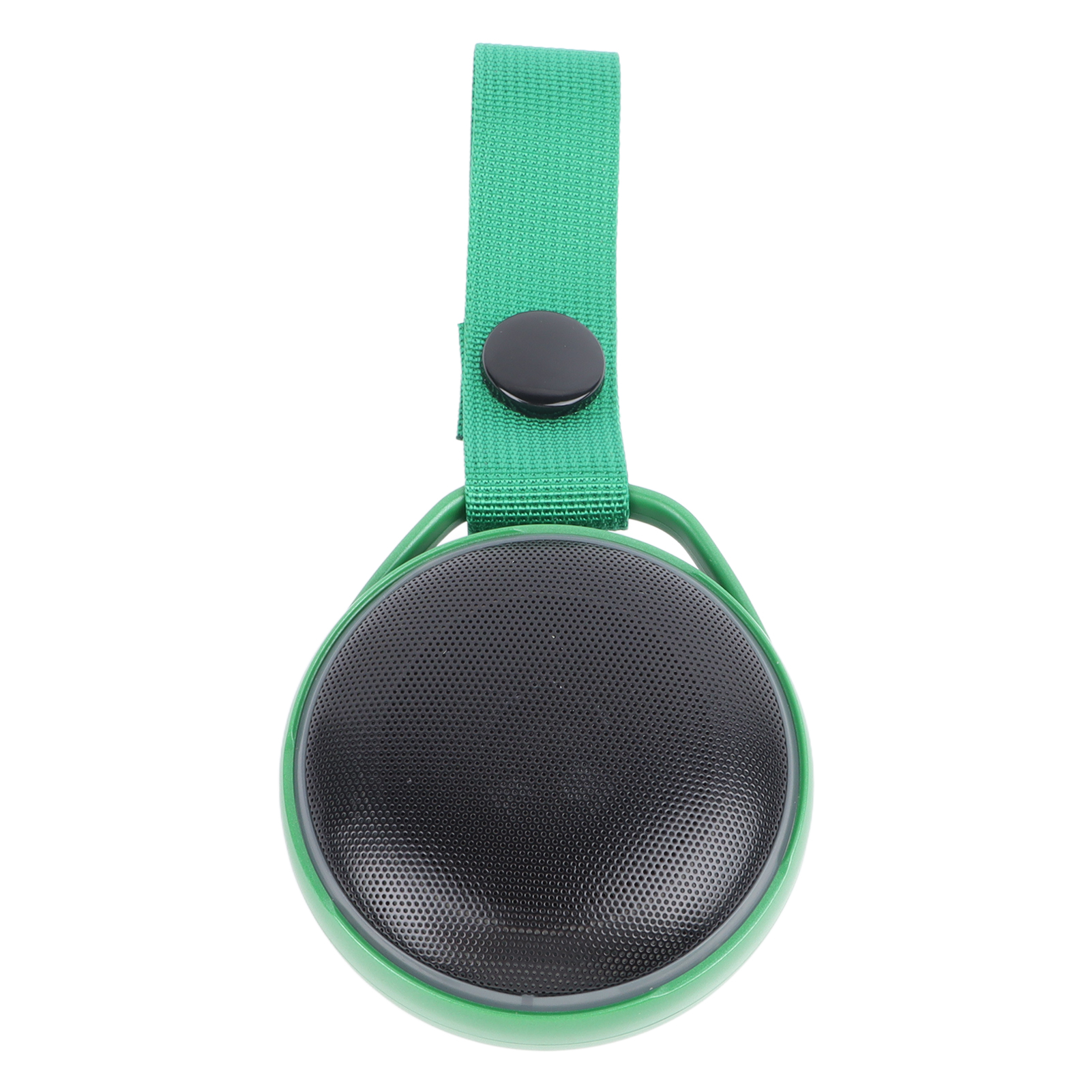 Grüner Tragbarer Bluetooth-lautsprecher Mit Runder Handschlaufe, Kleiner Tragbarer Drahtloser Lautsprecher.