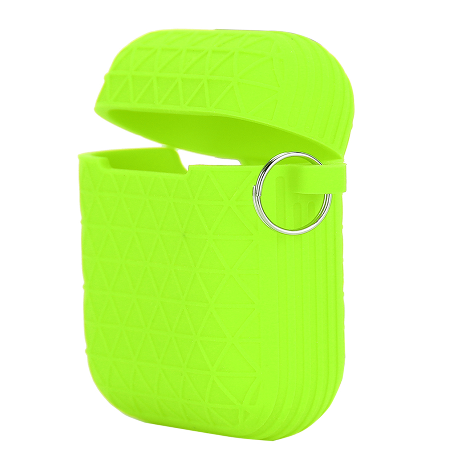 Schutzhülle Für Airpods Bluetooth-kopfhörer, Leuchtende Farbe (grün)