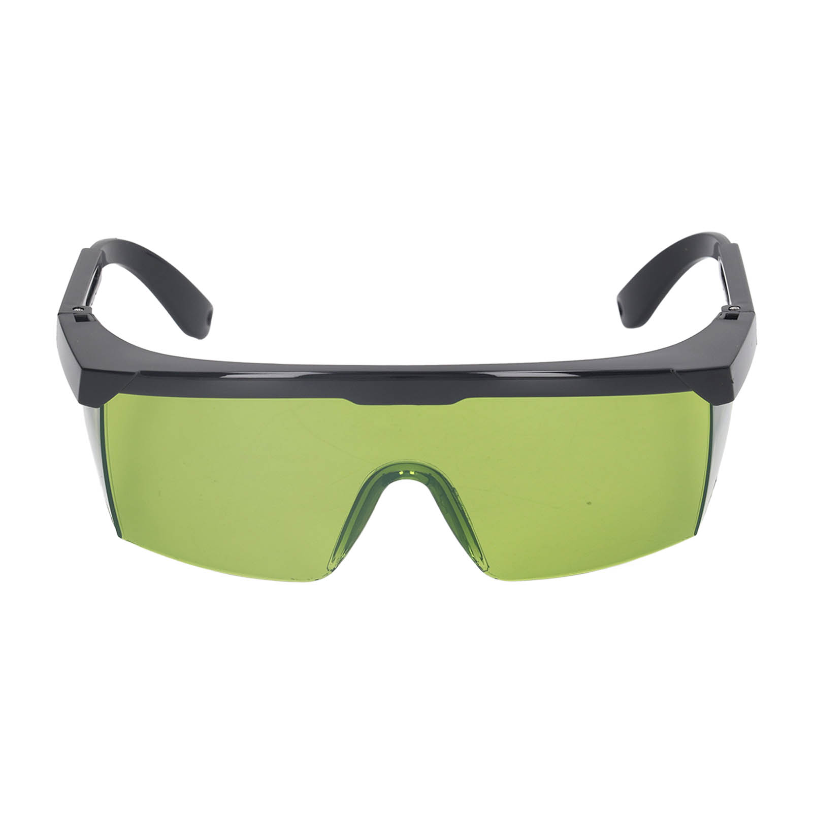 Schweißerbrille Mit Filter, Uv-beständigen Schutzgläsern Und Verstellbarem Rahmen, Hellgrün Ir3.0