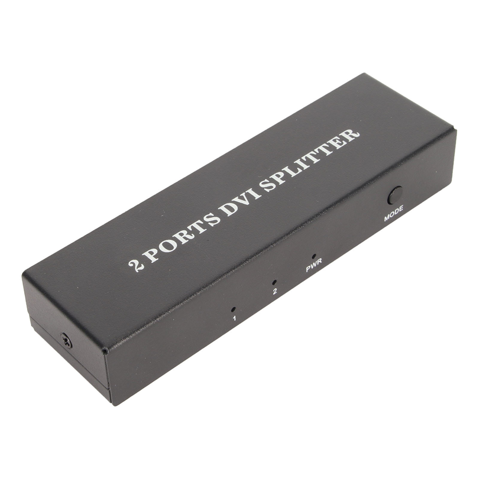 1x2 Dvi-splitter (1 Eingang, 2 Ausgänge) – Auflösung Bis Zu 1920x1440 – 2 Anschlüsse – Kompatibel Mit Pc, Laptop, Dvr, Projektor, Hdtv – Eu-stecker