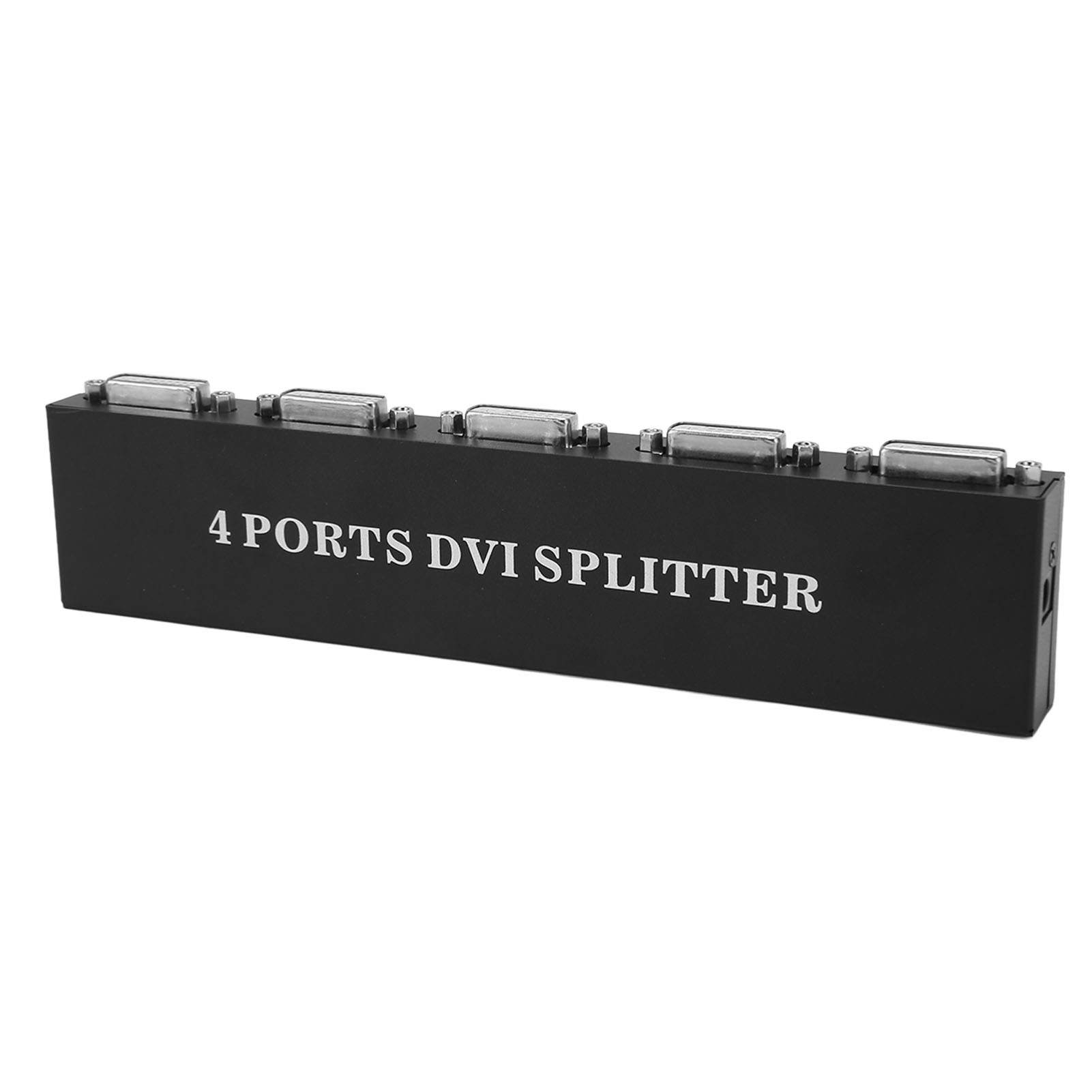 Dvi-splitter Mit 1 Eingang Und 4 Ausgängen, Verlustfreie Hd-übertragung, Plug-and-play-videoduplikator Für Pc, Laptop, Hdtv Und Projektor, Eu-stecker 100–240 V