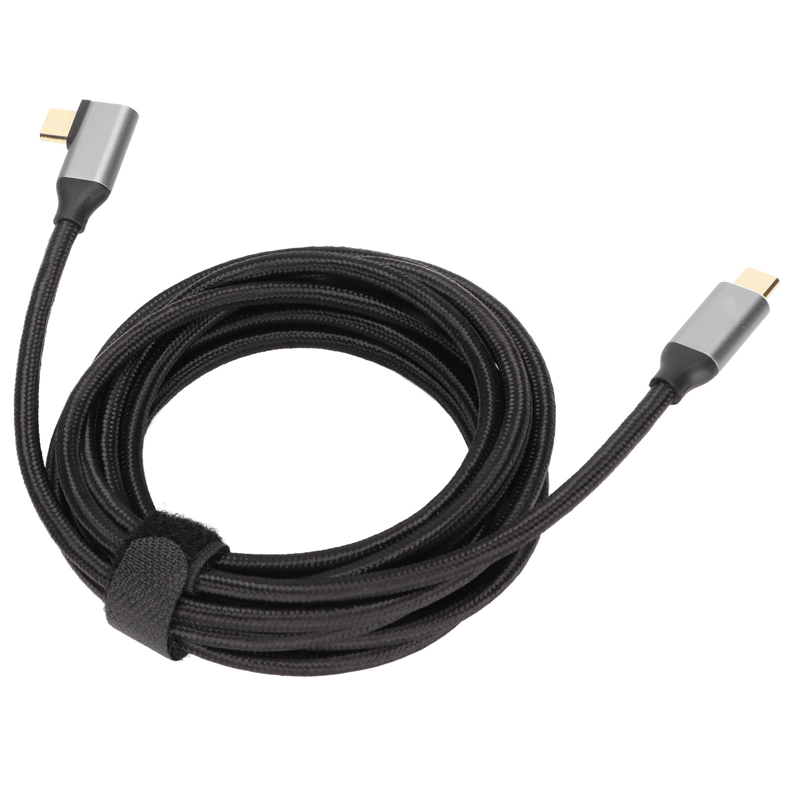 Abgewinkeltes Usb-c-schnellladekabel 5a 100w Für Xiaomi-handys Und -tablets (nylon).