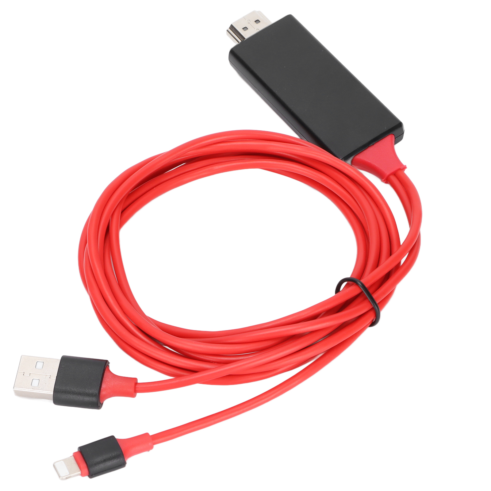 1080p-monitorkabel Auf High Definition Multimedia Interface (hdmi), Av-anschluss, Av-audio-/video-adapter, 2 M, Für Iphone 12