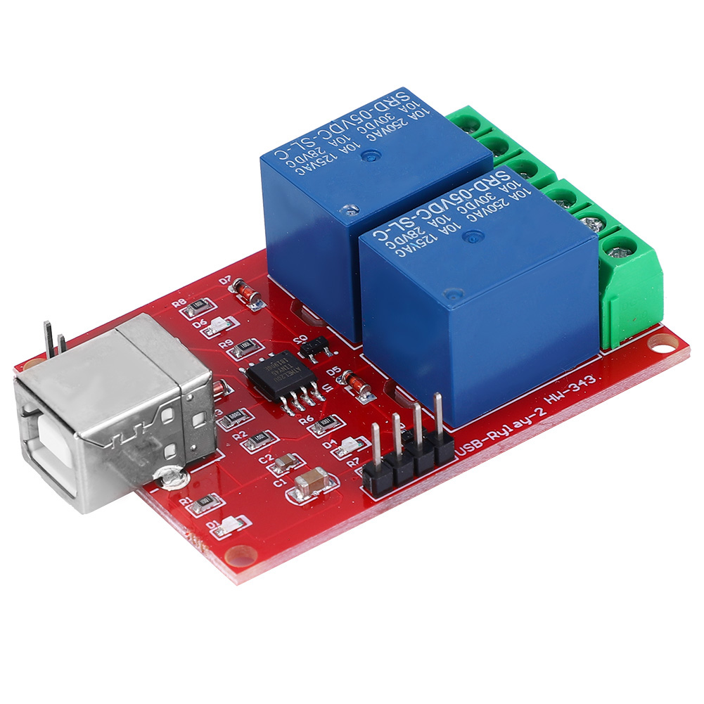 5v Usb-steuerschalter, 2-kanal-relaismodul Für Computer/pc, Intelligenter Usb-steuerschalter