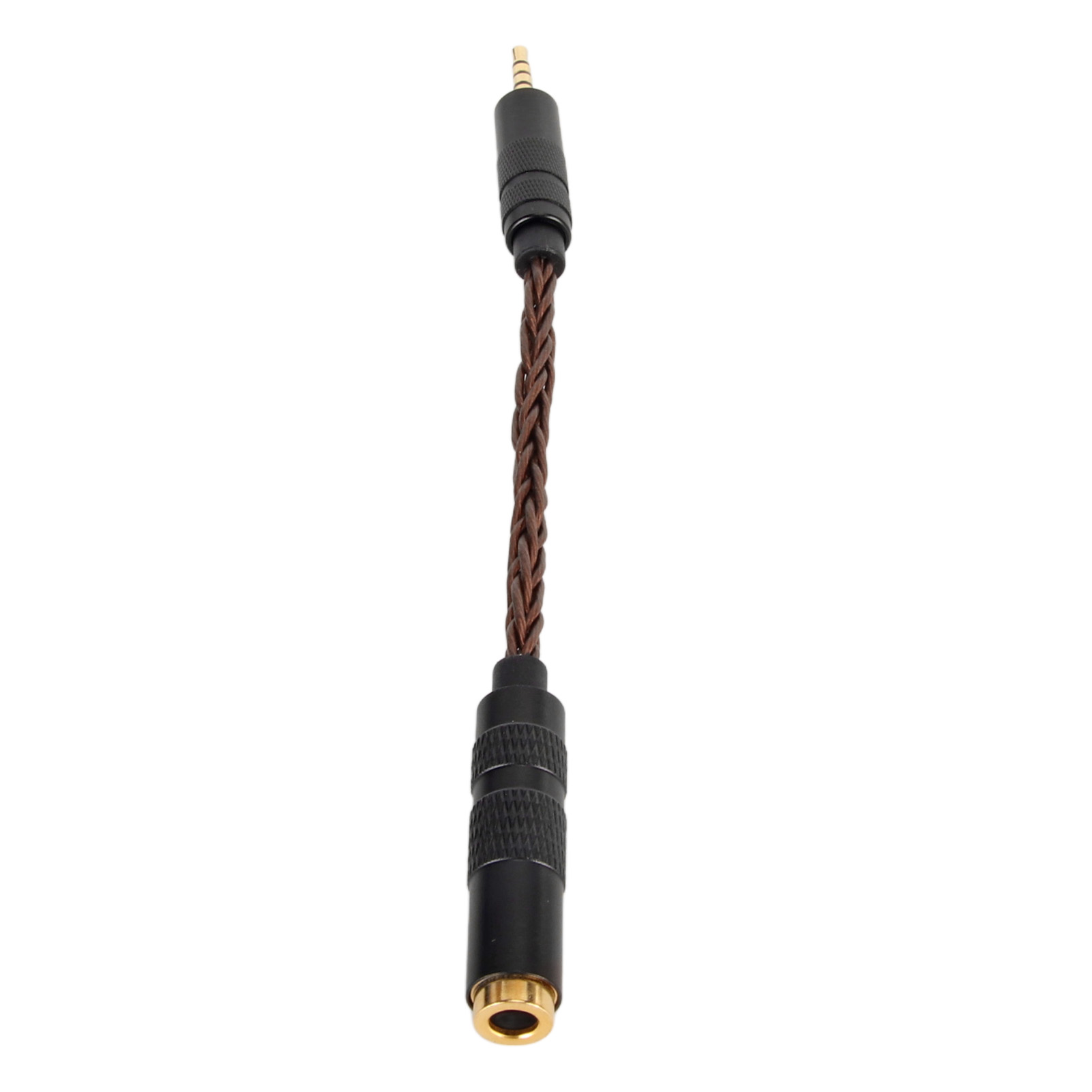 Professionelles 4,4-mm-auf-2,5-mm-audiokabel, Adapter (weiblich Auf Männlich) Für Kopfhörer Mit 2,5-mm-symmetrieanschluss, Bronze