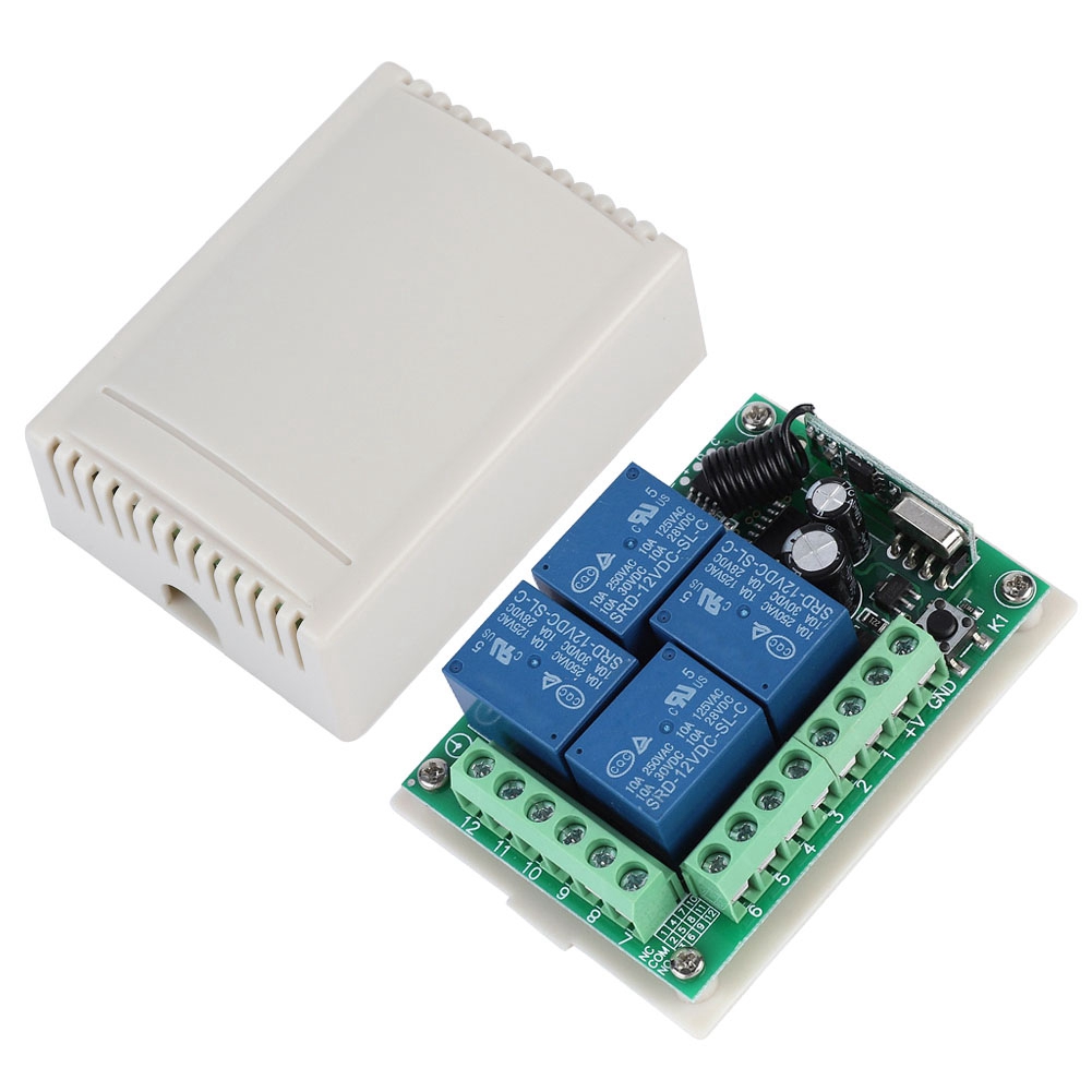 4-wege-12v-funkfernbedienungsschalter, Ersatz-funkrelaisempfänger Und -sender