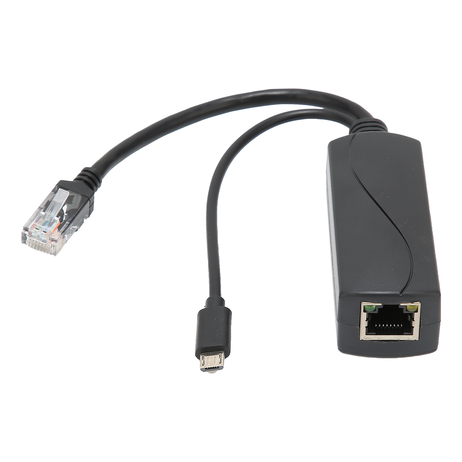 Aktiver Poe-splitter-adapter Mit Usb-schnittstellenisolationsschutz, Ieee 802.3af-kompatibel, Für Zuhause Und Büro.