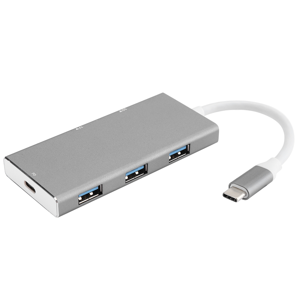 Multifunktionaler 7-in-1 Usb-typ-c-hub, Adapter Und Konverter, Kompatibel Mit Macbook Dc5v