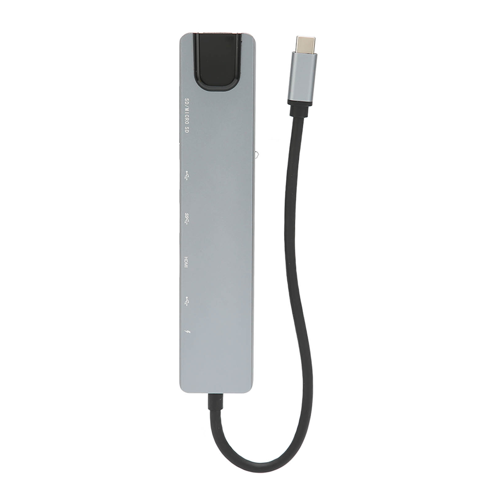 8-in-1 Usb-c-hub, Ultrahohe Auflösung, Schnelle Datenübertragung, Pd-schnellladung, Usb-c-zu-ethernet-adapter Für Zuhause, Büro Und Reisen.