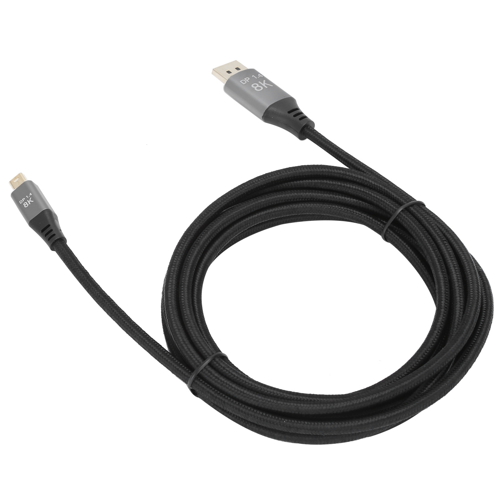 Mini Dp Auf Dp Bidirektionales Kabel Version 1.4 Für Displayport, 4k-leitung Bei 144 Hz Hd, Für Computer, Fernseher, Projektoren Und Monitore (3 Meter)
