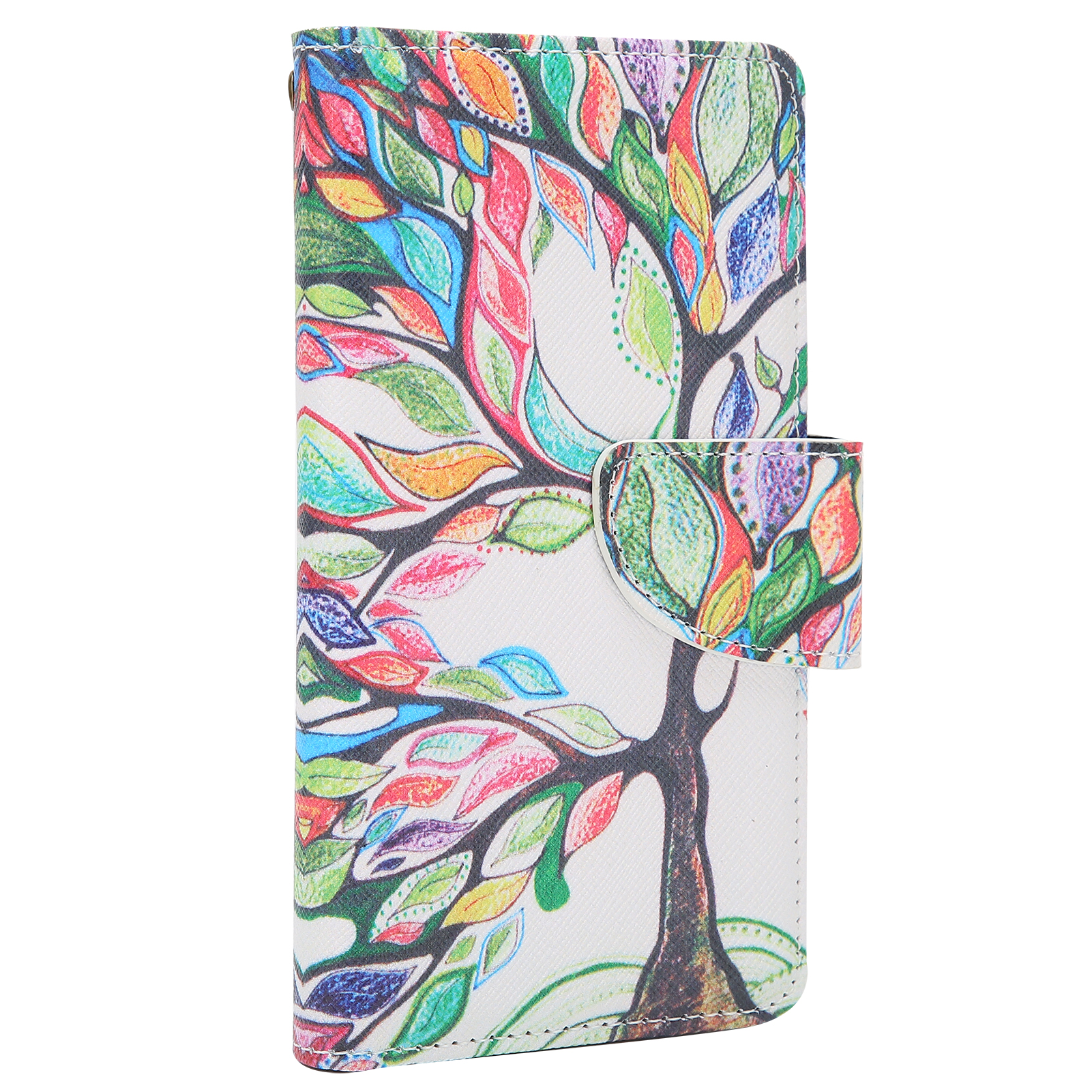 Schutzhülle Fürs Handy, Bemalte Reißverschlusstasche Mit Handschlaufe Für Iphone 12 Pro, Big Tree
