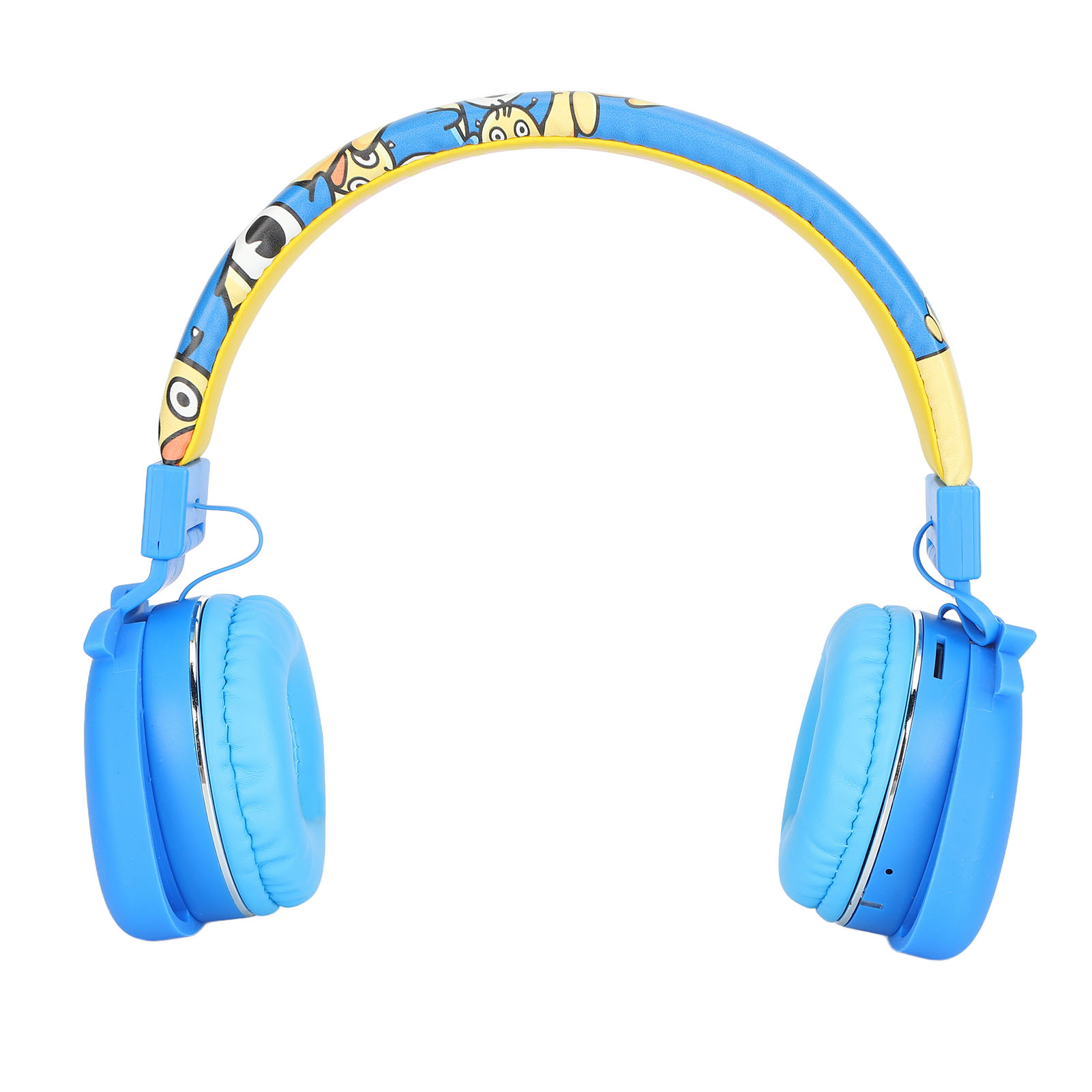 Ylfashion Bluetooth-kopfhörer Für Kinder, Faltbar Und Verstellbar, Mit 3,5-mm-kabel Für Pc, Cartoon-design
