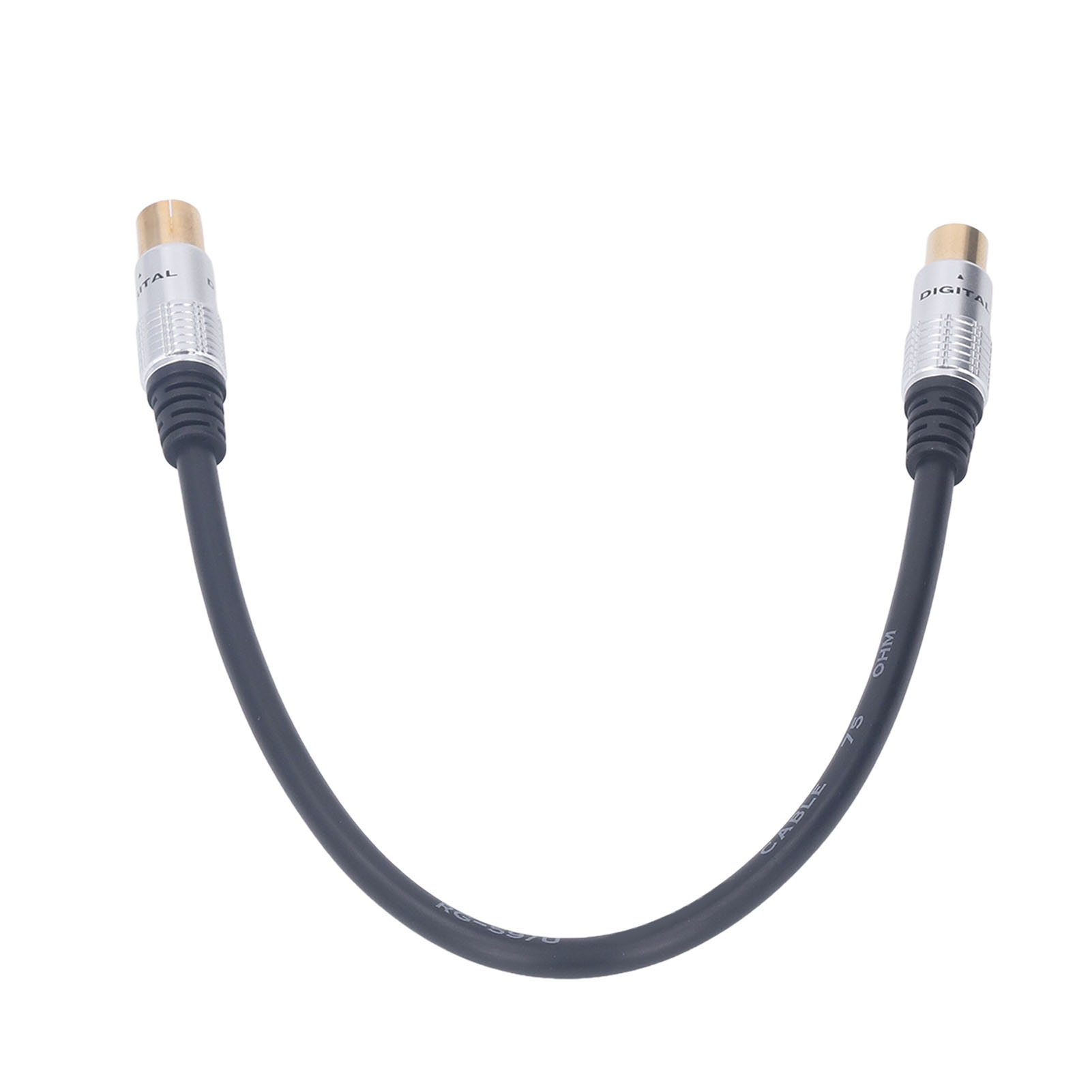 9,5 Mm Koaxial-tv-kabel (stecker Auf Buchse) Mit Vergoldeten Steckern Für Satellitenfernsehen Und Kabelmodemsignale