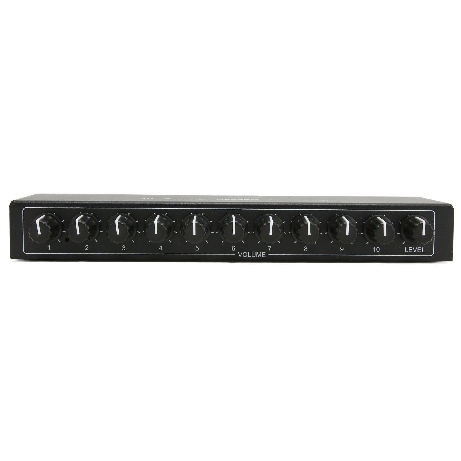 Kopfhörerverstärker Mit 3,5-mm-miniklinken-aux-eingang, 1 Eingang, 10 Stereoausgänge, 100–240-v-adapter/verteiler, Europäischer Stecker