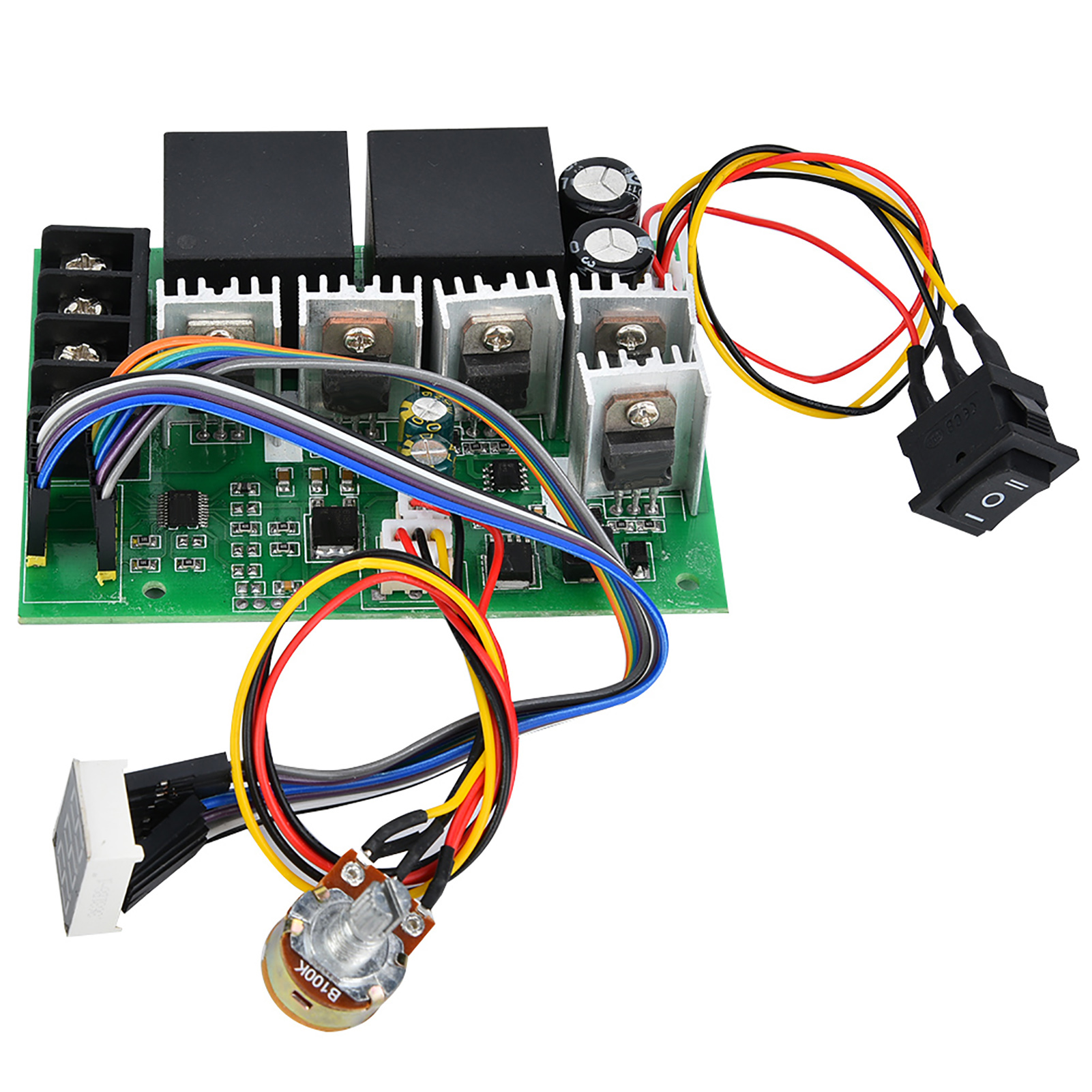 Pwm-drehzahlregler Für Gleichstrommotoren, Cw/ccw-schaltung, 0100%, 80a, 12v/24v/36v/48v